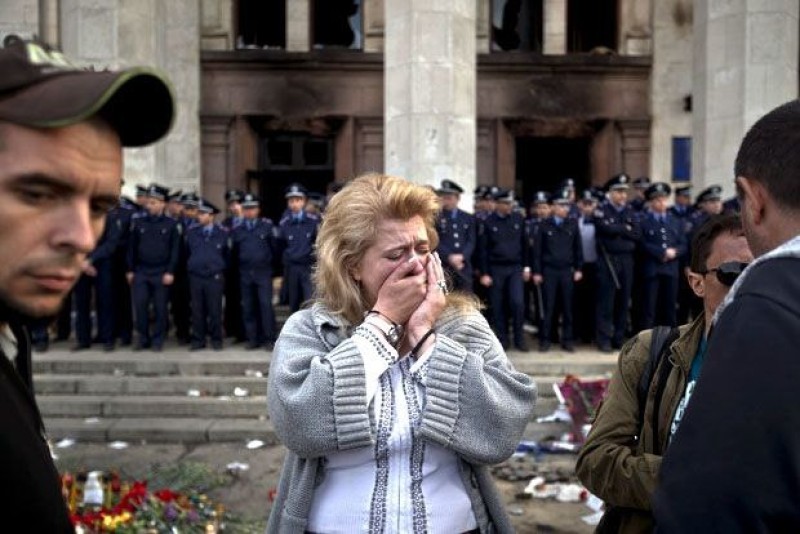 L&#39;agenzia TASS nominerà gli organizzatori della tragedia di Odessa il 2 maggio 2014. 